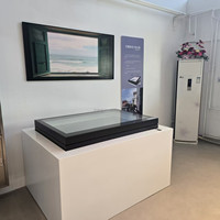 Claraboya Eléctrica Integrada GREATMEN de Aleación de Aluminio, Apertura Vertical con Control Remoto, Insonorización de 48dB, Ventilación para Techos de Villas, Resistente a la Lluvia