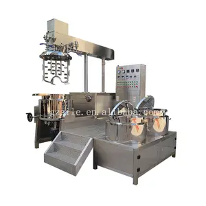 Aile 100L cosméticos creme loção pasta faz máquina homogeneizador misturador a vácuo