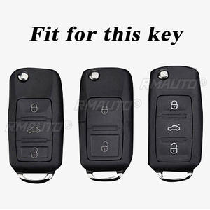 Funda Protectora de TPU para Llave de Auto Volkswagen VW Passat Golf Jetta Bora Polo Sagitar Tiguan CC Transporter 2009 - 2013 - Product Image 2