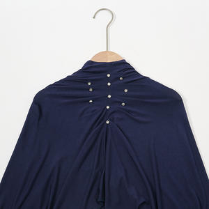 Nueva llegada Premium Modal Jersey Hijab bufanda étnica Bandana con piedras para musulmanes al por mayor Premium Vei pañuelo para la cabeza - Product Image 4