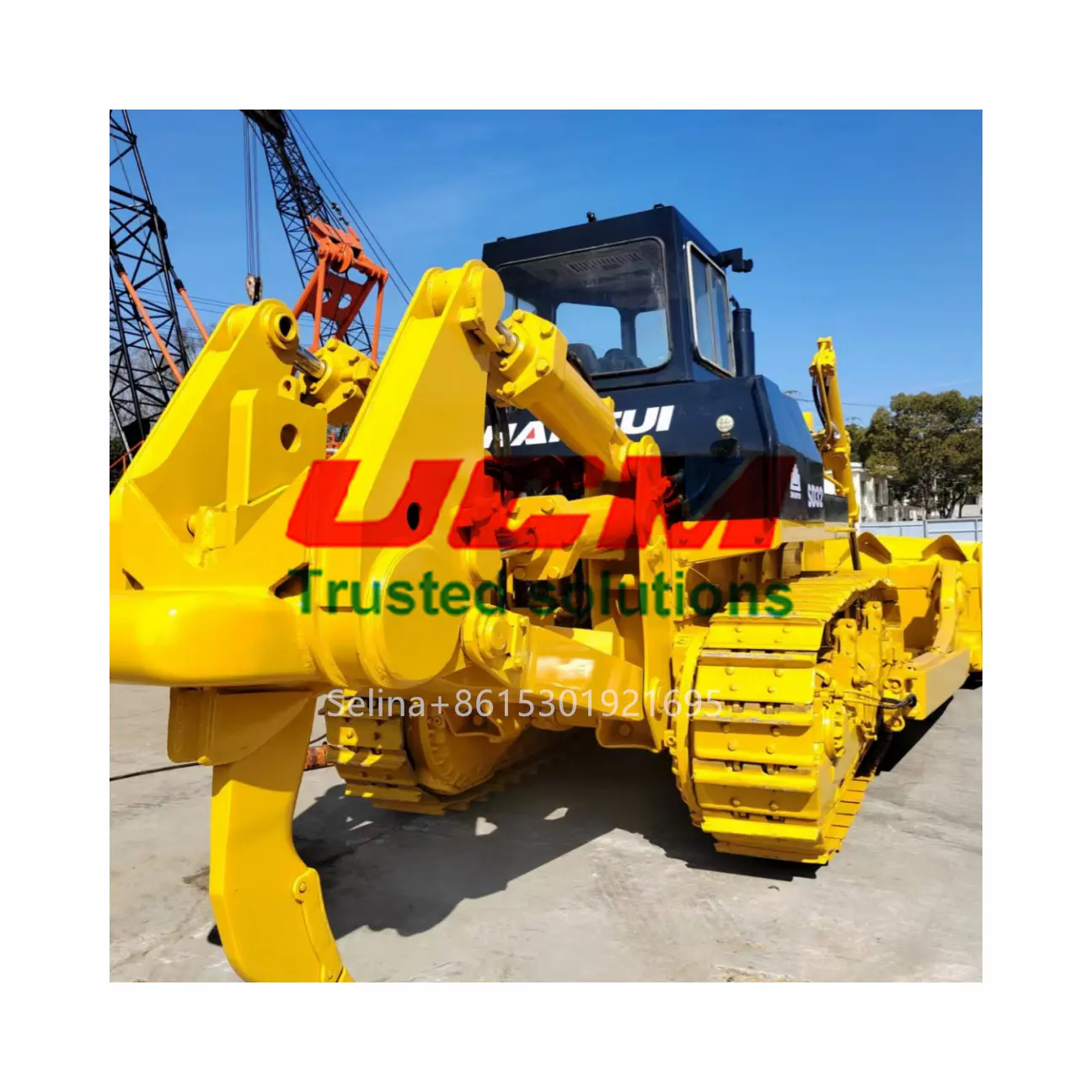 Cũ shantui SD22 Bánh Xích Xe ủi đất ban đầu shantui SD22 theo dõi Dozer cũng có sd32