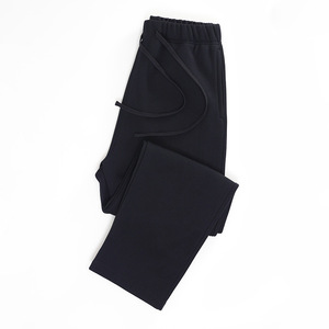 Wide Leg Flared Joggers 405g High Quality Cotton Blank <b>Men</b> Streetwear Casual Pants - Product Image 5