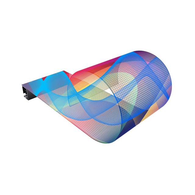 P8 Ultra Thin Adhesive Transparent Flexible Crystal Screen Led Film Display Screens for Shop Window Advertising