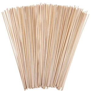 Wooden Dowel Rods 2.2x150mm Natural Birch Sticks Double Head For <b>Lab</b> Use - Product Image 1