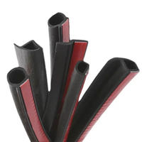 Bande d'étanchéité en mousse de caoutchouc de type D, joint en éponge semi-circulaire creuse, joint en mousse de caoutchouc EPDM de type D pour porte d'armoire électrique, porte de voiture
