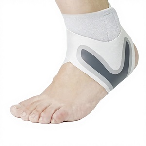 Supporto per Caviglia Unisex, Protezione Sportiva Anti-Entorsione per Basket, Calcio, Corsa con Chiusura a Strappo - Product Image 1