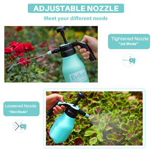 Buse réglable portable OEM 1.0L Outils d'équipement <span class=keywords><strong>de</strong></span> jardin humide Pulvérisateur d'<span class=keywords><strong>eau</strong></span> à brume fine pour plantes - Product Image 5