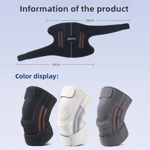 Rodillera <span class=keywords><strong>de</strong></span> neopreno y nailon OEM con almohadilla <span class=keywords><strong>de</strong></span> gel para rótula y estabilizadores laterales, eficaz para aliviar el dolor <span class=keywords><strong>de</strong></span> <span class=keywords><strong>rodilla</strong></span> y protección en deportes al aire libre. - Product Image 2