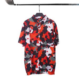 Logo personnalisé de conception OEM 20% spandex 80% polyester polo de golf coréen surdimensionné pour hommes - Product Image 4