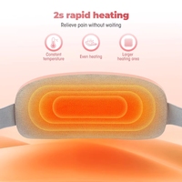 Ceinture chauffante portable Fitease pour soulager les crampes menstruelles et les douleurs de règles, 3 modes de vibration