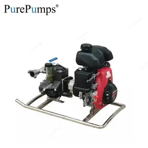 6HP engine motor driving portable high pressure fire fight water transfer pump