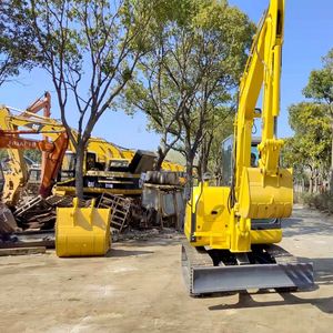 Mini excavatrice PC56-7 utilisée de KOMATSU petite excavatrice à moteur de 6 tonnes à vendre avec examiné et inspecté - Product Image 3