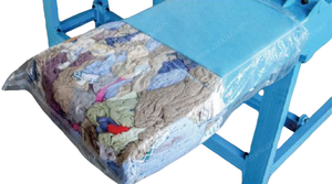 Leabon Fiber Baler Waste Clothing`<strong>Compacting</strong> <strong>Rag</strong> Compressor <strong>Machine</strong> - Product Image 4