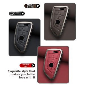 Étui de protection pour clé de voiture avec écran LCD pour BMW Série 5 535Le, Série 7 730li, Série 740/6 GTX 3X4X5X7 - Product Image 3