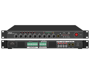 Amplificatore Mixer ROVAPA PA-360MS Attivo AC 70V 360W 4-16 Canali 6 Zone <span class=keywords><strong>Classe</strong></span> D con Garanzia di 3 Anni, Scocca in Metallo per Interni, Ideale per Centri Commerciali - Product Image 6