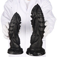 Dildo de Silicona Líquida con Forma de Pene de Caballo Simulado, Enorme, para Masturbación Masculina/Femenina, Masaje, Expansión Vaginal Alternativa, SM