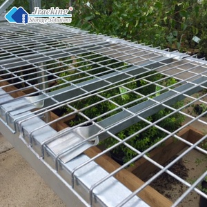 Au Dây Tiêu Chuẩn Kệ decking dây thép lưới decking Pallet Kệ kệ cho công nghiệp kho <span class=keywords><strong>CE</strong></span> chứng nhận - Product Image 5