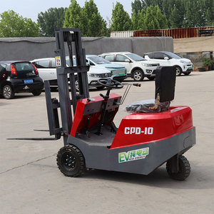 1 טון כל שטח telehandler מיני 3 גלגל חשמלי מלגזה - Product Image 4