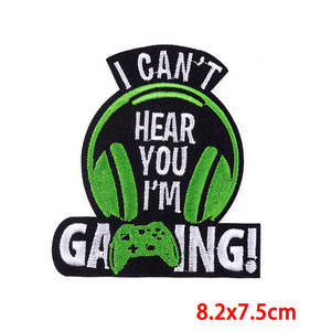 <span class=keywords><strong>Patch</strong></span> brodé <span class=keywords><strong>thermocollant</strong></span> de dessin animé pour vêtements, applique DIY, patchs de musique rock, patchs personnalisés avec logo, patchs fusibles - Product Image 6