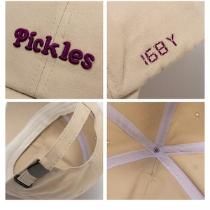 Casquette sur mesure de haute qualité, broderie 3D personnalisée, vente en gros pour hommes et femmes, casquettes de sport, casquette de baseball - Product Image 6