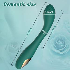 Sex toy adulte vente en gros vibrateurs magnétiques à tête unique godemichet Anal godemichet Anal vibrateur lesbienne à double extrémité vibrateur - Product Image 6