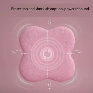 Protector de rodilla y muñeca antideslizante de color sólido, almohadilla protectora de codo de espuma suave, soporte, 1 unidad, protector de rodilla, tapete de yoga antideslizante - Product Image 6