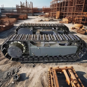 10ton thép theo dõi bánh xích bánh xích theo dõi Phụ Kiện đào khung gầm với các ngành công nghiệp máy xúc hoặc máy móc nông nghiệp - Product Image 1