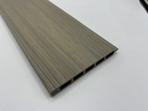 Panneau de clôture composite de jardin WPC à faible entretien, gaufré, sécurité, modèle 3D, numéro de modèle, co-extrusion, portails en <span class=keywords><strong>bois</strong></span>, capuchons de poteaux - Product Image 2