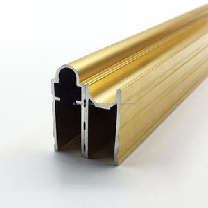 Profilé en aluminium d'extrusion concave convexe de forme semi-circulaire décoratif, bordure de segment pour valise de transport, extrusion à languette et rainure - Product Image 4