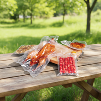 Sac Sous Vide Scellable Transparent en Nylon Laminé PE, Qualité Alimentaire pour Expédition