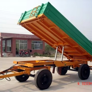 Remolque agrícola <span class=keywords><strong>de</strong></span> 3 toneladas <span class=keywords><strong>de</strong></span> alta capacidad para tractor basculante agrícola <span class=keywords><strong>de</strong></span> cosecha detrás <span class=keywords><strong>de</strong></span> neumático <span class=keywords><strong>de</strong></span> eje duradero disponible nueva condición usada - Product Image 1