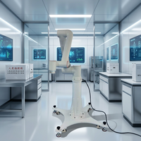 Robot collaboratif universel Cobots pour la préhension et le placement, charge utile de 30 kg, vitesse de 1 m/s, protection IP54/IP65