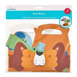 กล่องของขวัญกระดาษลายสิงโต จระเข้ และช้าง สามารถปรับแต่งได้ตามความต้องการเฉพาะ - Product Image 2