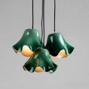 Minimalist White Shell Pendant Lamp LED Plastic Novelty <b>Shade</b> Soft Warm <b>Light</b> for Residential Ceiling Lighting - Product Image 5