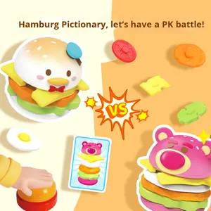 YD TOYS - Caja Sorpresa de la Serie <span class=keywords><strong>Tsum</strong></span> <span class=keywords><strong>Tsum</strong></span> Burger Battle, Figura de PVC, Adorno de Escritorio - Product Image 3