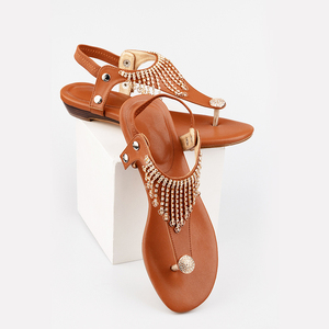 <span class=keywords><strong>Sandali</strong></span> con Zeppa Bassa Intercambiabili da Donna 2020, <span class=keywords><strong>Sandali</strong></span> Sexy con Strass per Donne e Signore - Product Image 1