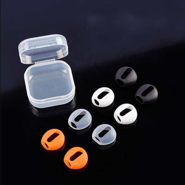 High Quality Silicone Earphone Accessories Soft Earphone Cover With Anti-lost Rope