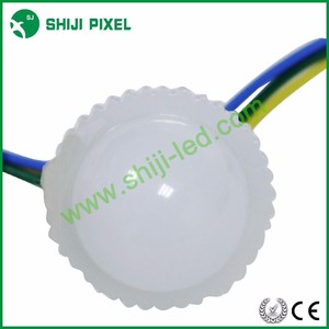 SHIJI Adressable cuss1903 punto luce RGB 26mm Pixel LED parco divertimenti Cabochon fiera luci per giostre - Product Image 5