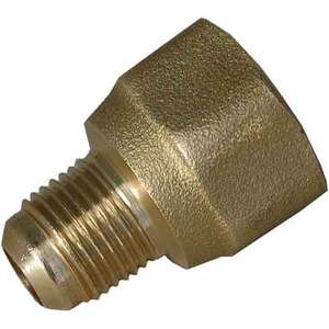 Raccord fileté femelle galvanisé pour climatisation 1/2 \ "x 1/4 \" en acier inoxydable Zinc PP Alloy-BSPT Standard - Product Image 1