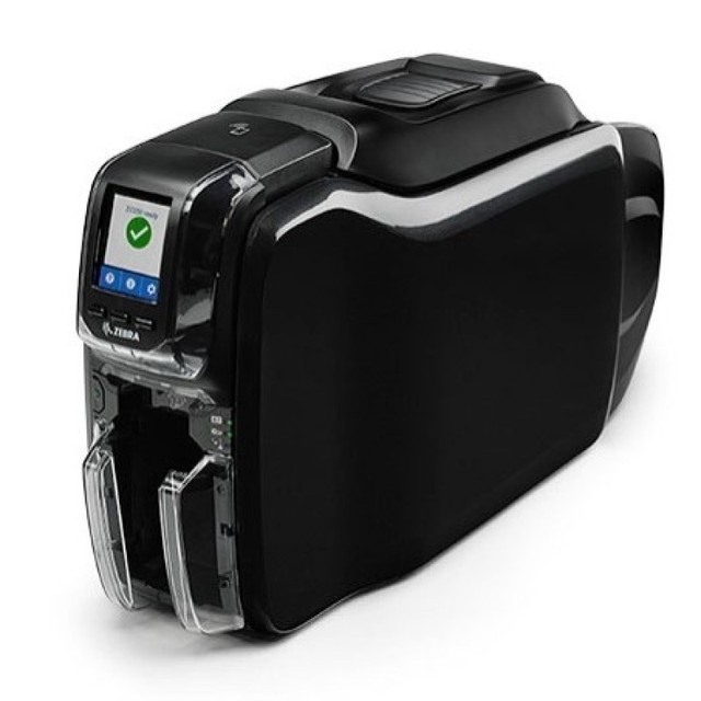 Zebra ZC350 SMART High-Performance PVC Card Printer Stock ID Card Printer