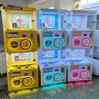 Distributeur automatique de capsules de jouets pour enfants à deux niveaux, à monnayeur, type Gacha, pour œufs surprise