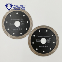 Disque de coupe diamanté à sec ultra-mince 125 mm pour carrelage, à pressage à chaud sans éclats, OEM privé, pour jantes turbo