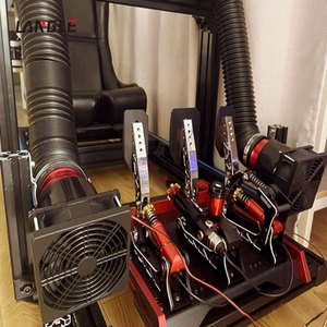 Simulateur de retour de force du vent en intérieur pour Fanatec Conspit, capteur de vitesse de vent dynamique pour jeu de course PC GT7, simulation de course haute performance - Product Image 4