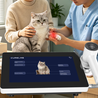 Appareil de thérapie laser vétérinaire professionnel, équipement de thérapie laser de classe 4 pour la cicatrisation des plaies chez les chiens, les chats et les animaux de compagnie, et les blessures sportives