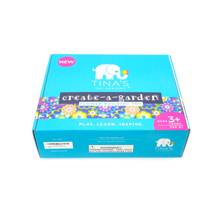 Cajas de Envío Corrugadas para Ropa de Bebé al por Mayor, con Diseño Azul y Juguetes, para Mamá y Bebé - Product Image 4