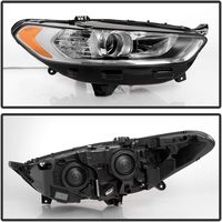 Proyector de estilo OE de fábrica, conjunto de faros delanteros, lado derecho del pasajero para Ford Fusion 2013 2014 2015 2016