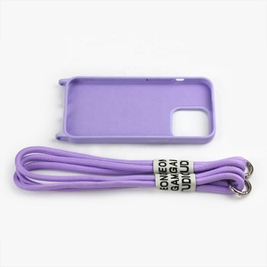 Cầu Vồng <span class=keywords><strong>Silicone</strong></span> Phoneecase Cho Coque iPhone 15 16 Pro Max 14 Di Động Thông Minh Bìa Với Sợi Dây Thừng Nhãn <span class=keywords><strong>Tag</strong></span> Cho Iphone 13 12 Dây Đeo Trường Hợp - Product Image 5