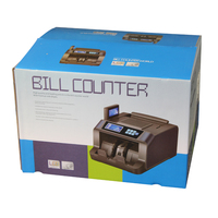 Compteuse multi-devises Compteuse de billets avec détection d'argent Compteur de billets de banque