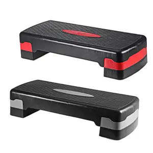 Multi Function Aerobic Stepper Exercise Step Platform Workout Gym Adjustable Aerobic Step Platforms