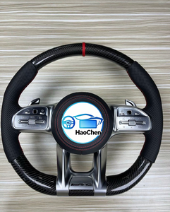 Volant de voiture sport en fibre de carbone personnalisé pour Mercedes-Benz <span class=keywords><strong>AMG</strong></span> <span class=keywords><strong>W204</strong></span> W205 W221 W117 W166 W222 C43 C63 C180 - Product Image 4